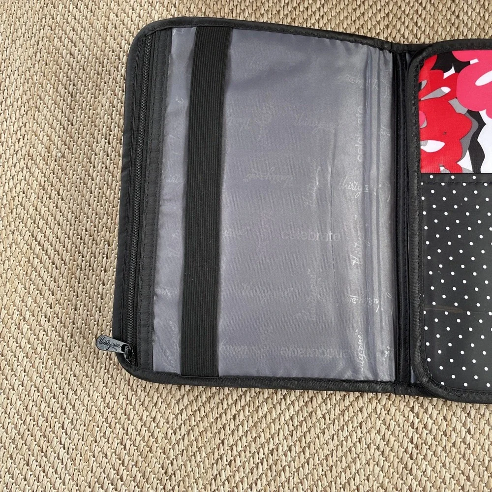 THIRTY ONE Fold It Up Organizer BOLD BLOOM Tri-Fold iPad  Tablet Case